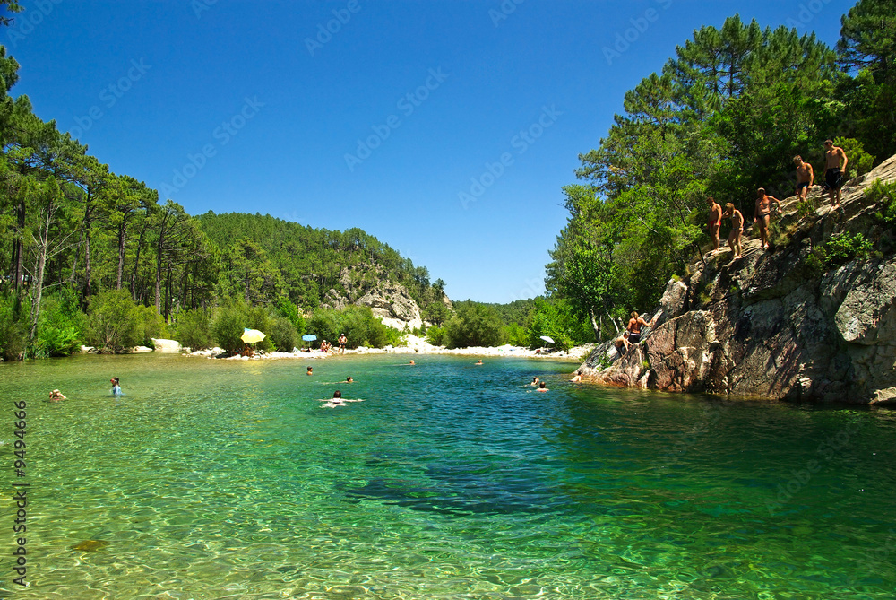 trou d'eau Bavella - Corse