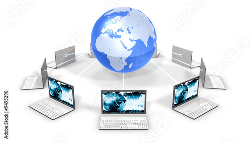 White Laptops Aroun The World