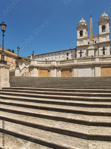 bestimmungsort rom, trinita dei monti kirche, spanische treppe