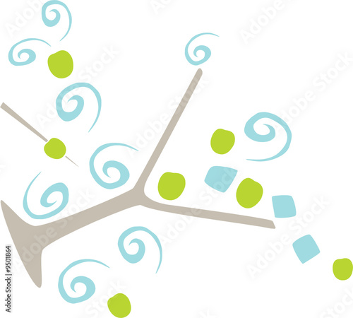 Spiltini Spilled Martini