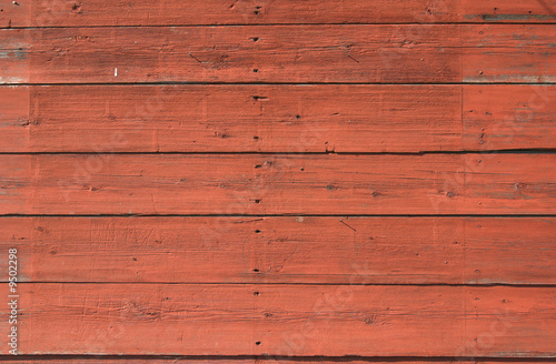 Old painted planking background