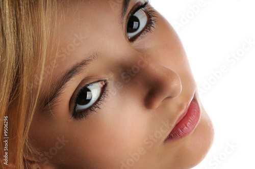 Photos Mädchen Gesicht portrait geschminkt jung teeny teenager