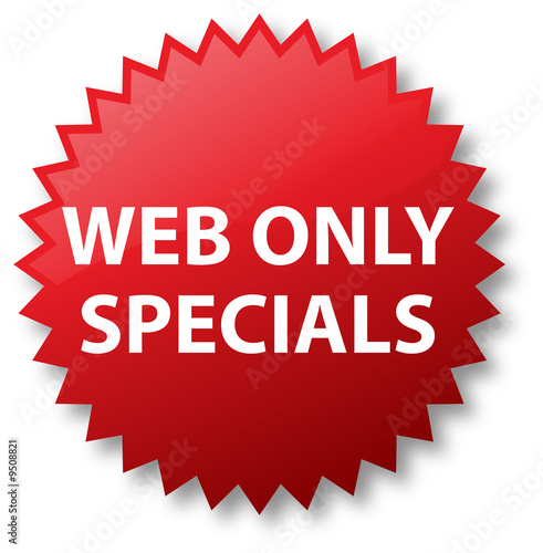 Sale Stickers - Web Only Specials