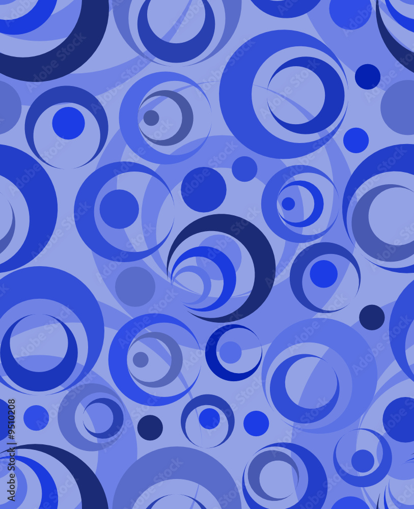 Blue background. Vector illustration
