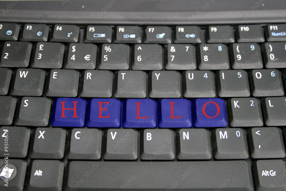 keyboard-hello