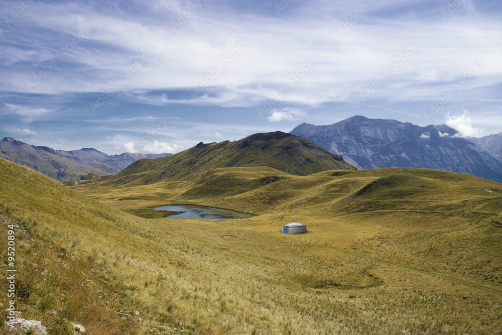 Fototapeta premium steppe Mongole