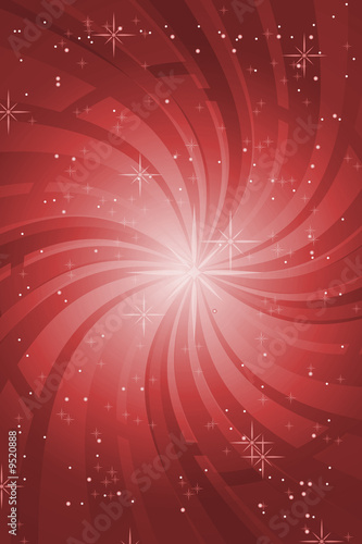 Red christmas abstract background