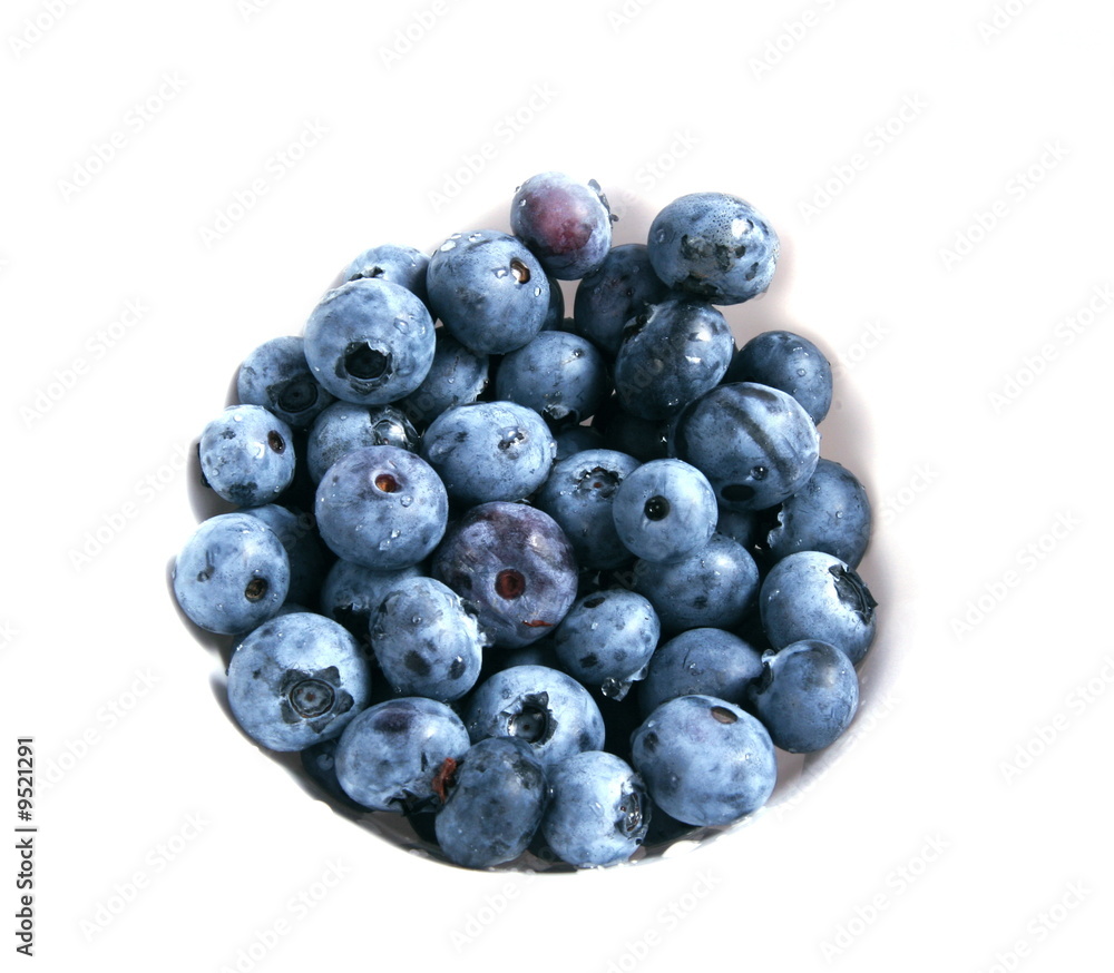 Blueberry isolated on a white background Blueberry isolated on a white background