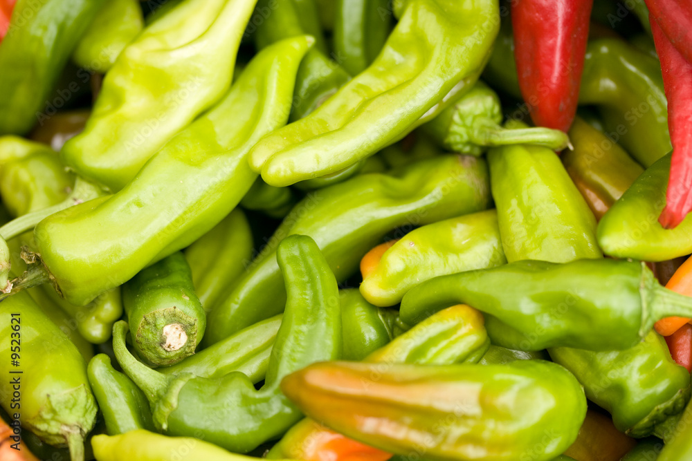 peperoni piccanti verdi peperoni piccanti verdi