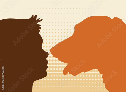 enfant & chien