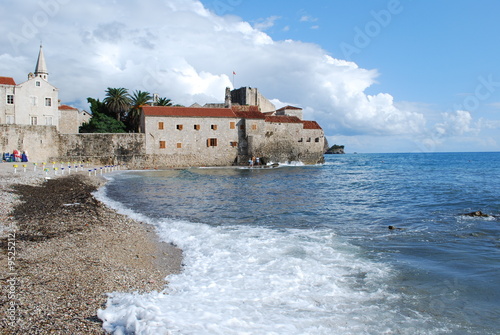 Plage à Budva photo