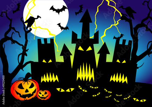 halloween - il castello