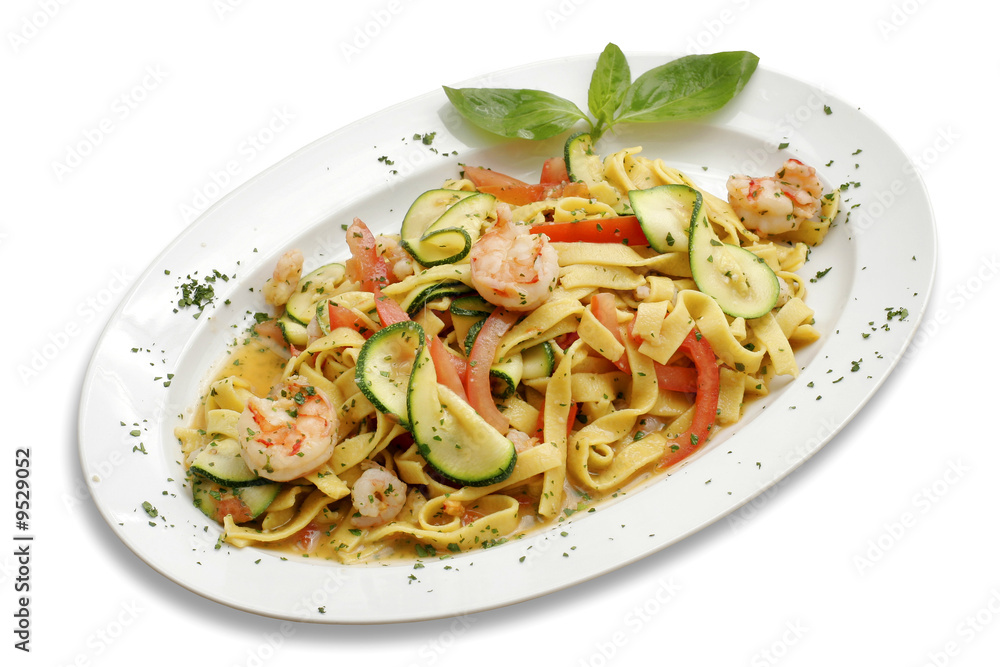 Pasta with shrimps Pasta with shrimps