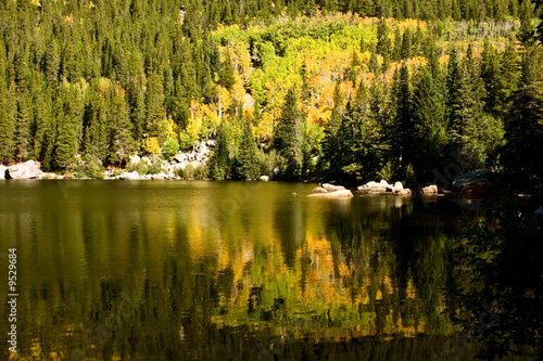 Autumn Reflection at Rocky Mountain National Park