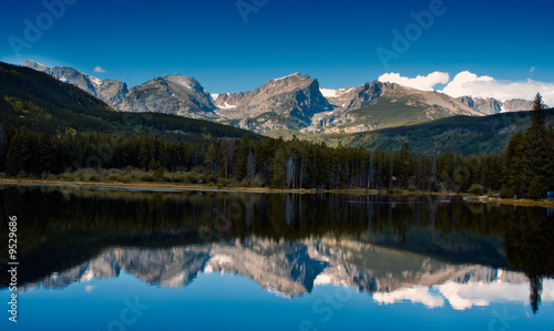 Sprague Lake Reflection Rocky Mountain National Park