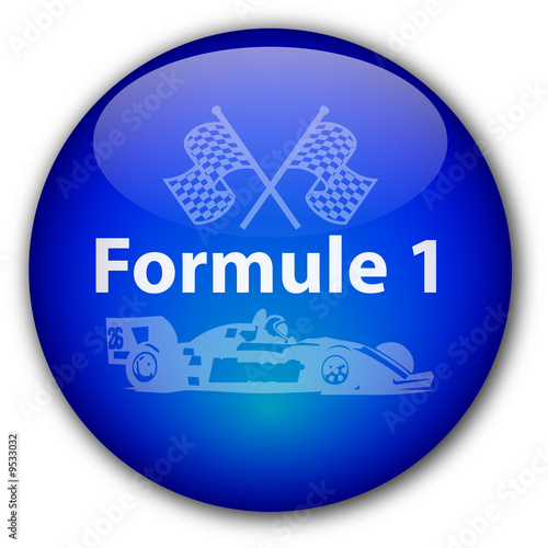 Bild auf Leinwand Bouton Formule 1