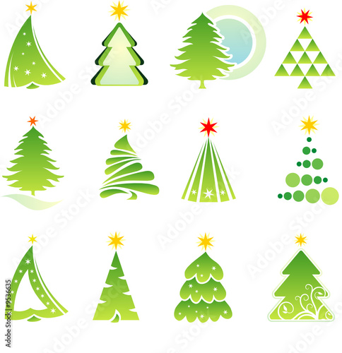 Christmas set. Elements for design