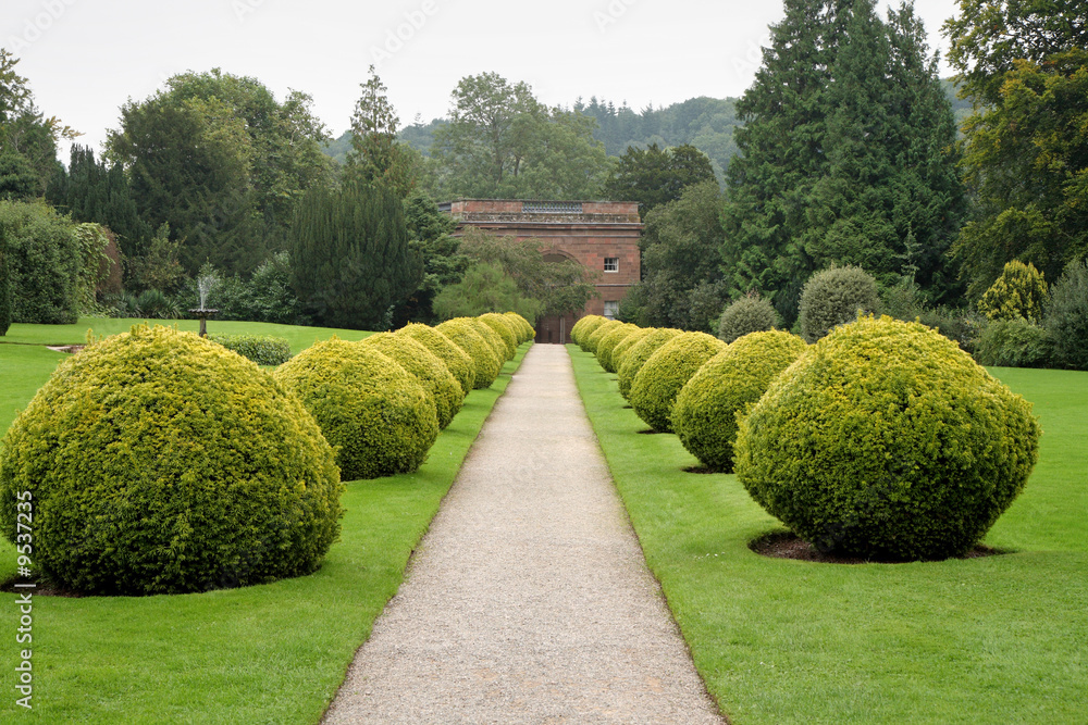 Path through an English Landscaped Garden