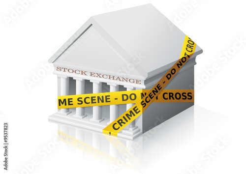 Crime financier (reflet)