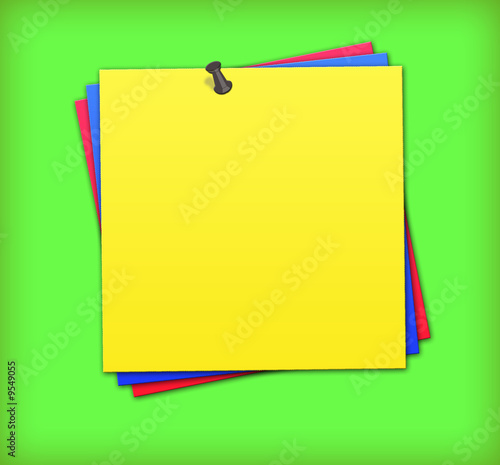 color adhesive note