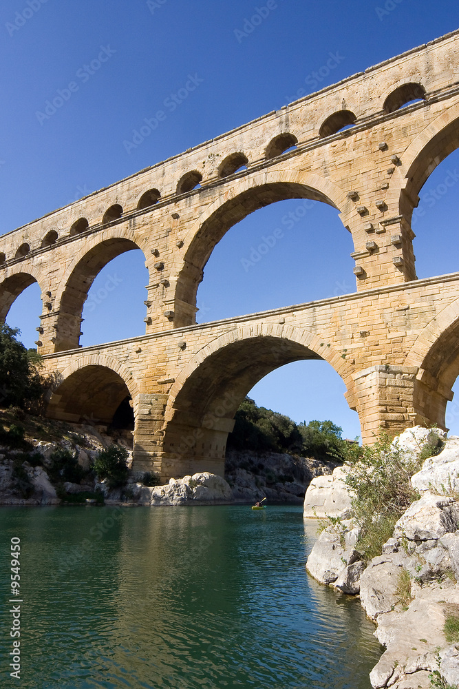 Ouvrage d'art - Aqueduc romain - Pont du Gard