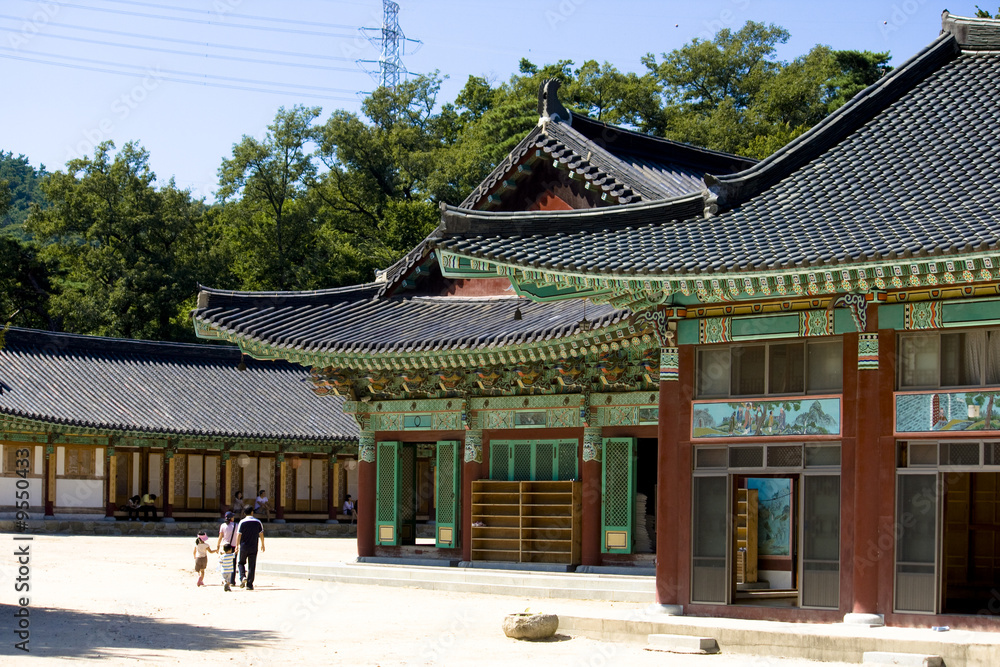 Tempelanlage in Korea