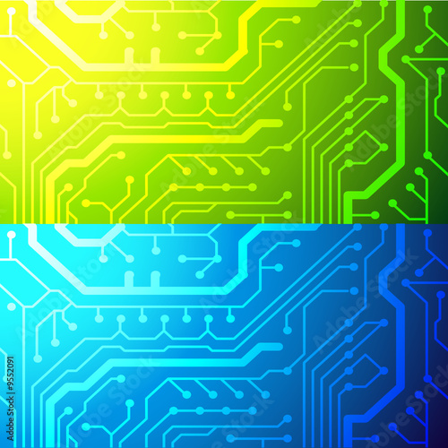 Vector Electric Background Texture