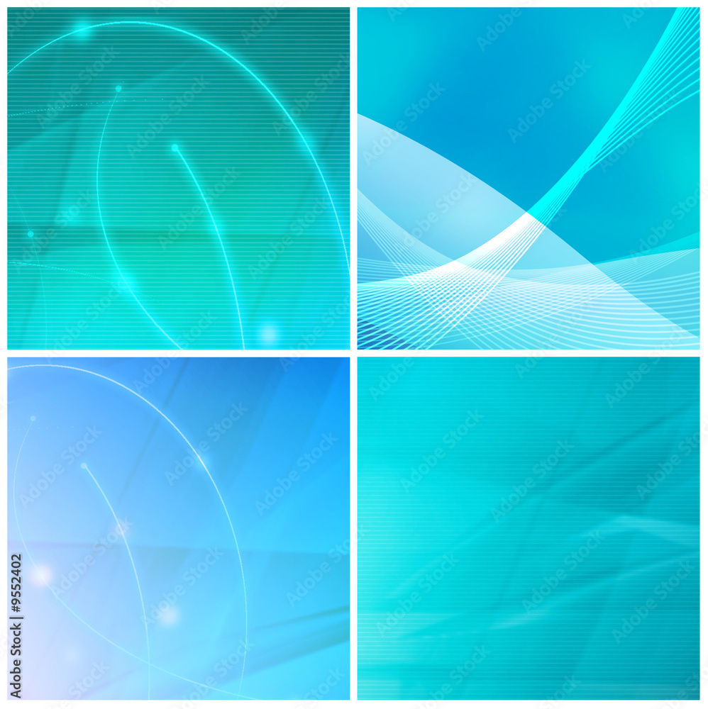 Fototapeta premium abstract galaxy waves
