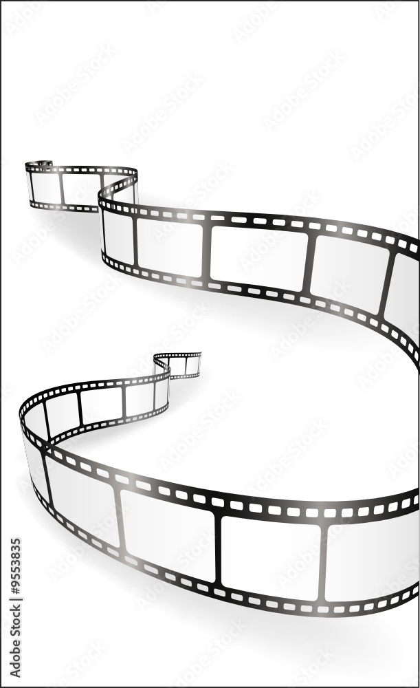 Fototapeta premium film strips - vector