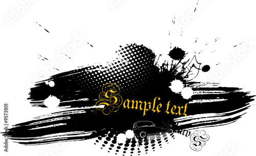 Abstract illustration on white background.
