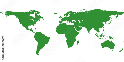 green 3d map
