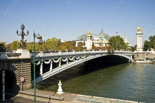 Obraz na płótnie Pont Alexandre III - Paris w salonie