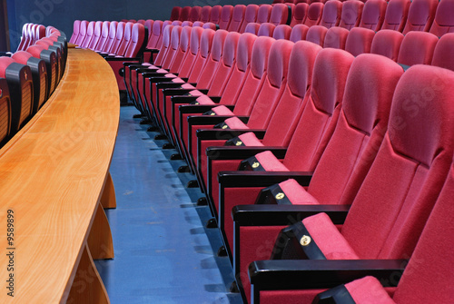 empty cinema seats