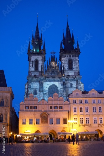 evening in Prague