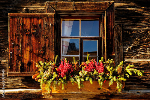 Fenêtre de chalet Suisse
