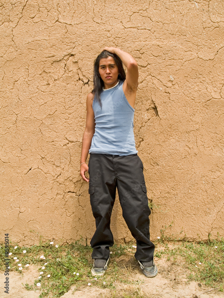 Handsome 15 year old Native American boy Handsome 15 year old Native American boy