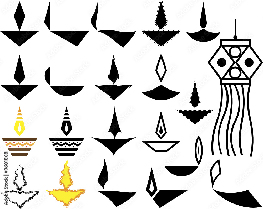 designer diya kandeel Diwali festival elements designer diya kandeel Diwali festival elements