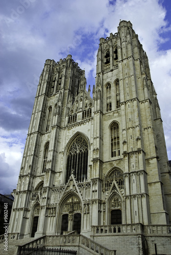 St. Michael and Gudula Cathedral Brussels, Belgium.