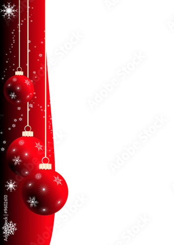 fond rouge de Noël