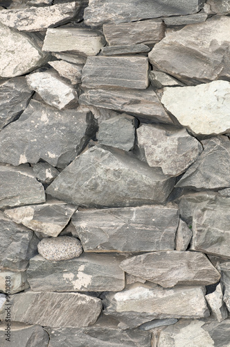 wall with stone textures in grey
