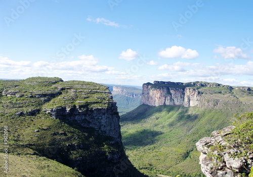 Plateaux rocheux, Chapada Diamantina. Brésil