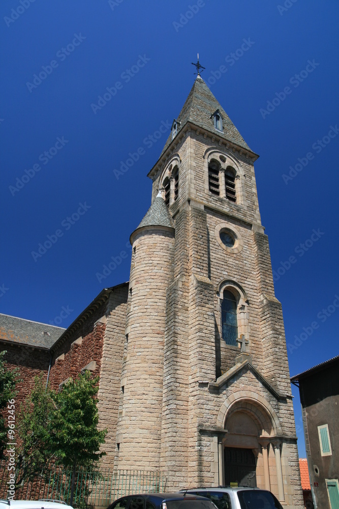Eglise en Aveyron Causse