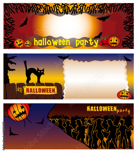 halloween party banners