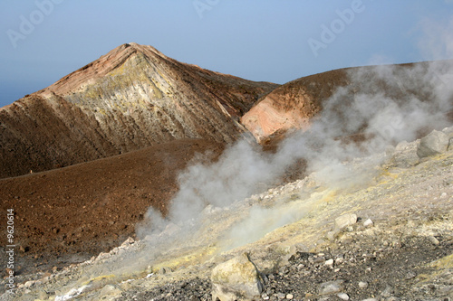 Fumerolles à Vulcano