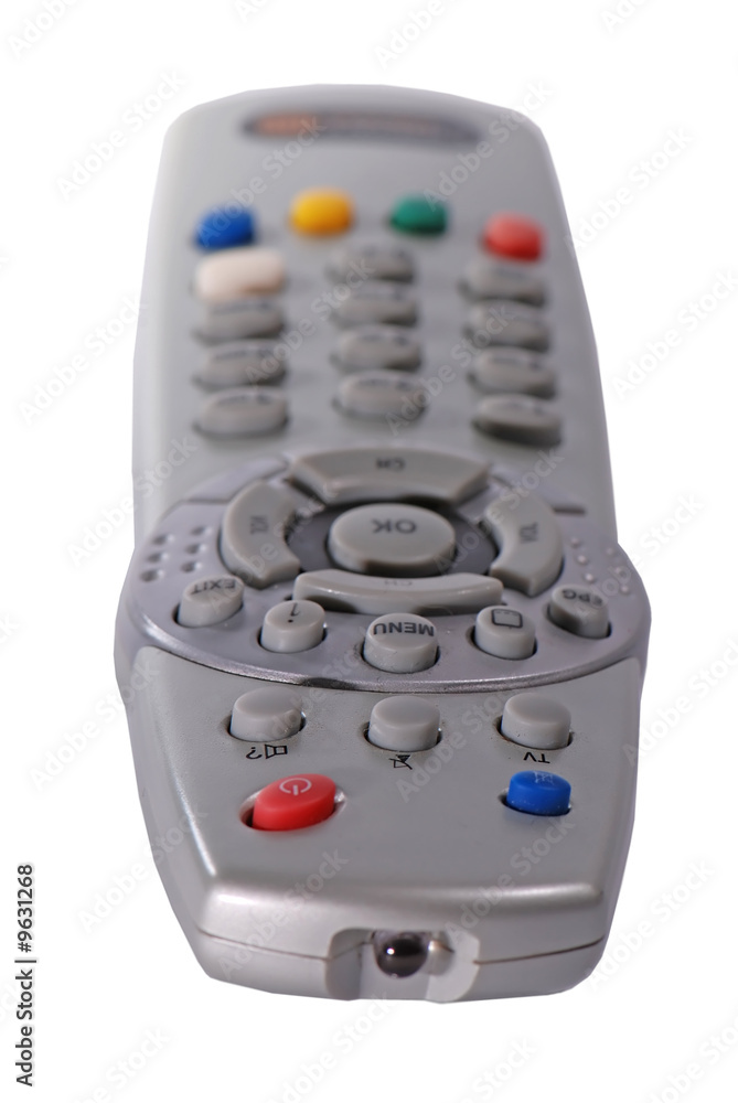 Remote control isolated on white background Remote control isolated on white background