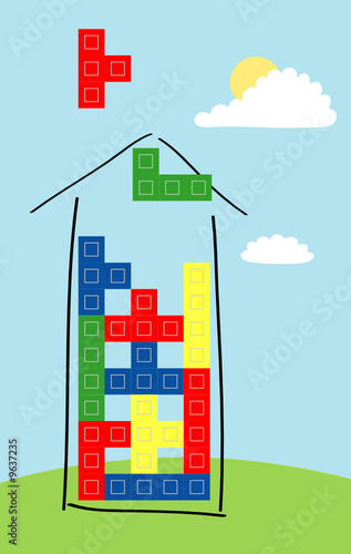 building tetris