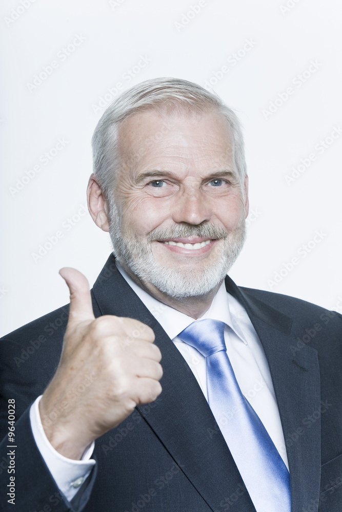 expressive portrait of a handsome senior businessman expressive portrait of a handsome senior businessman