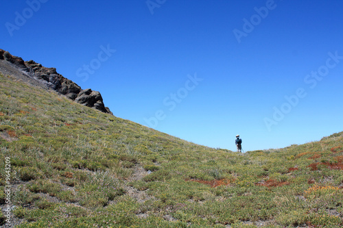 Hiker In Saddle