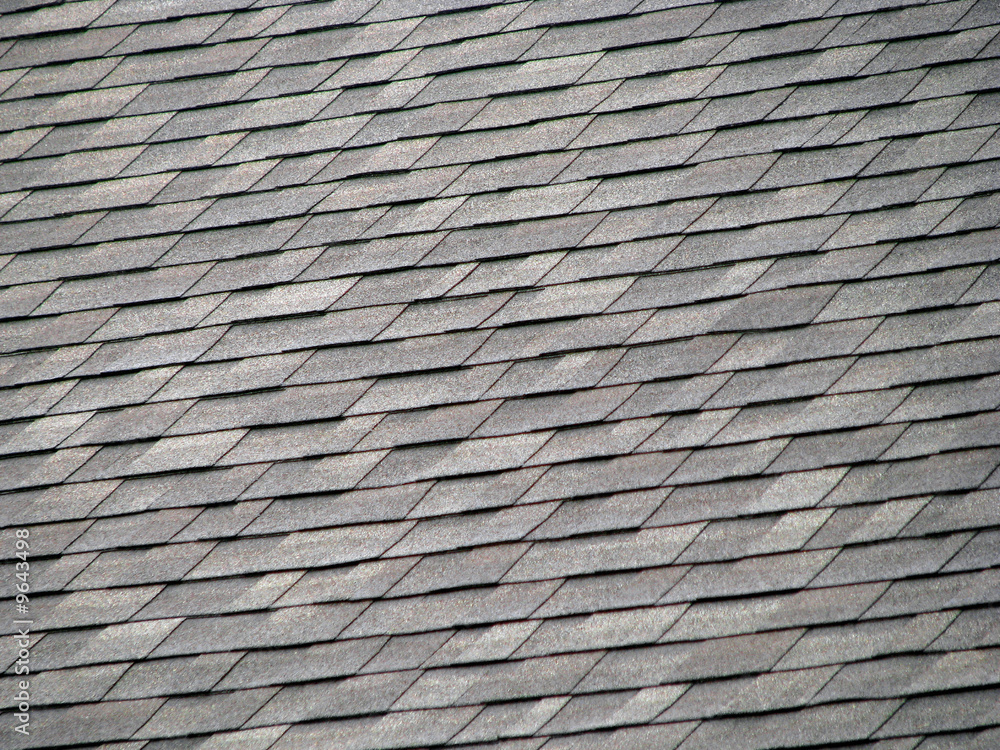 background of gray rectangular shingles on roof background of gray rectangular shingles on roof