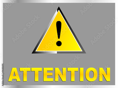 Attention banner
